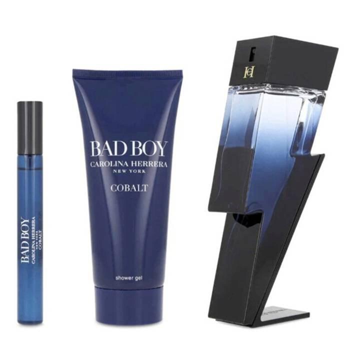

Carolina herrera bad boy cobalt men's gift set fragrances