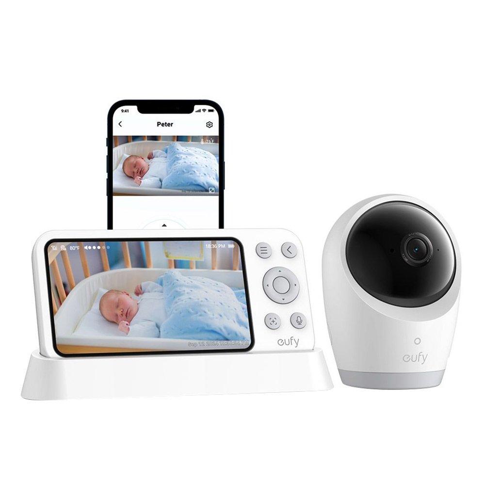 

Eufy e21 4k baby monitor, e8354221 – white