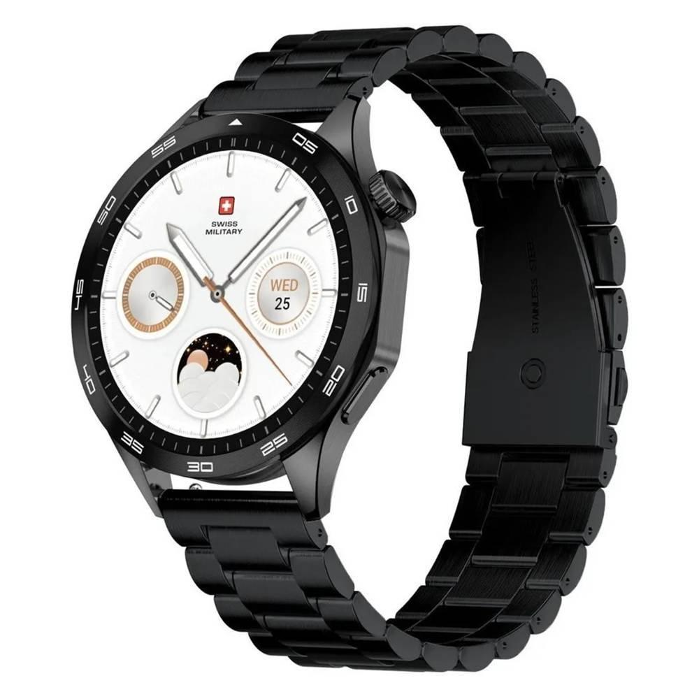 

Swiss military swiss international smart watch, 1. 43 inch amoled display metal frame ...
