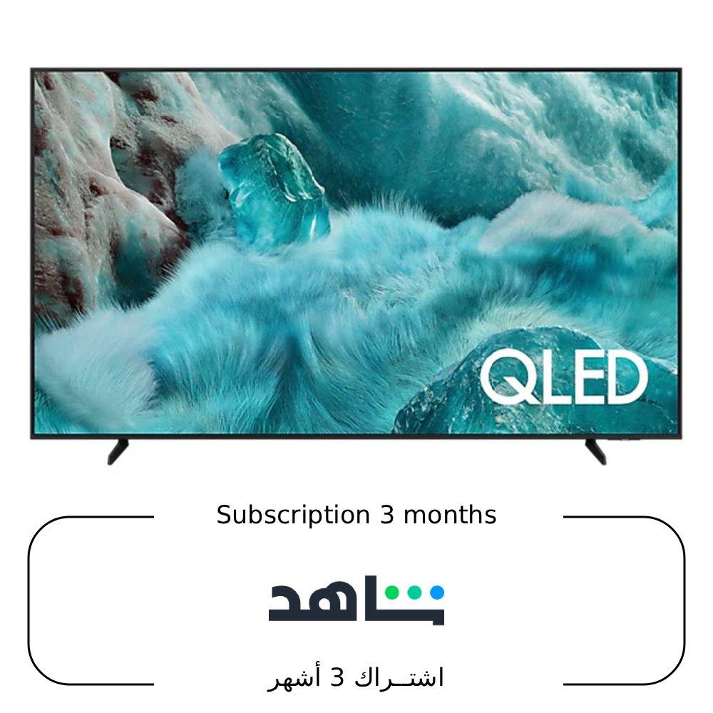 

Samsung 75" qled tizen 4k smart tv, qa75q7faauxzn – black