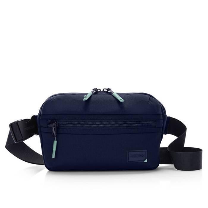 

American tourister waist bag, qc9 x 41 008 - navy