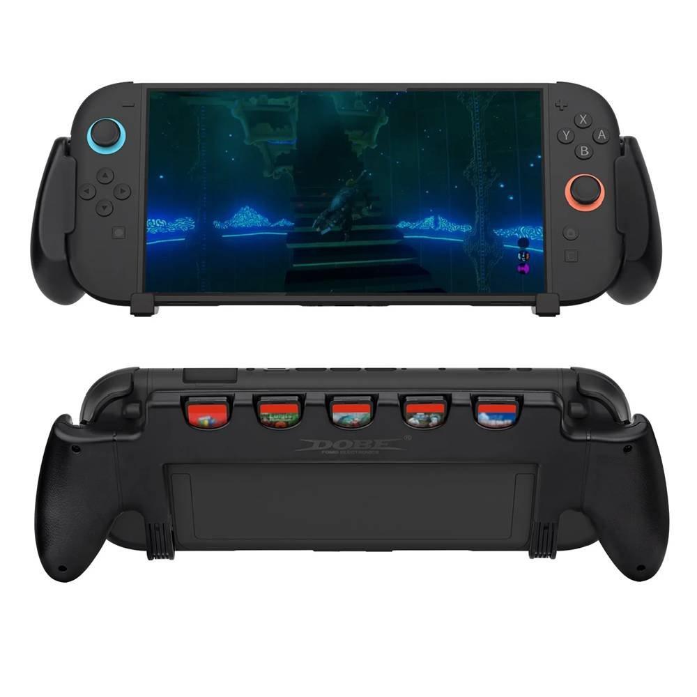 

Dobe console grip with game cards storage for nintendo switch 2, tns-3179 - black