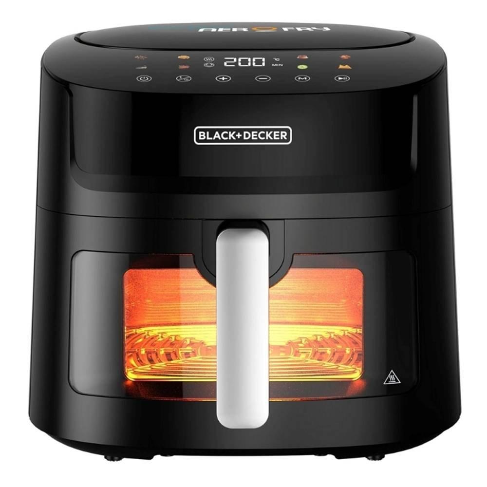 

Black & decker airfryer, 1800w, 7. 2l, af7210-b5 - black