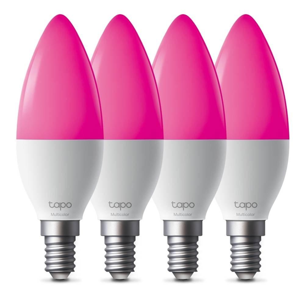 

Tp link smart wi-fi light bulb,tapo, 4-pack, l430c - multicolor