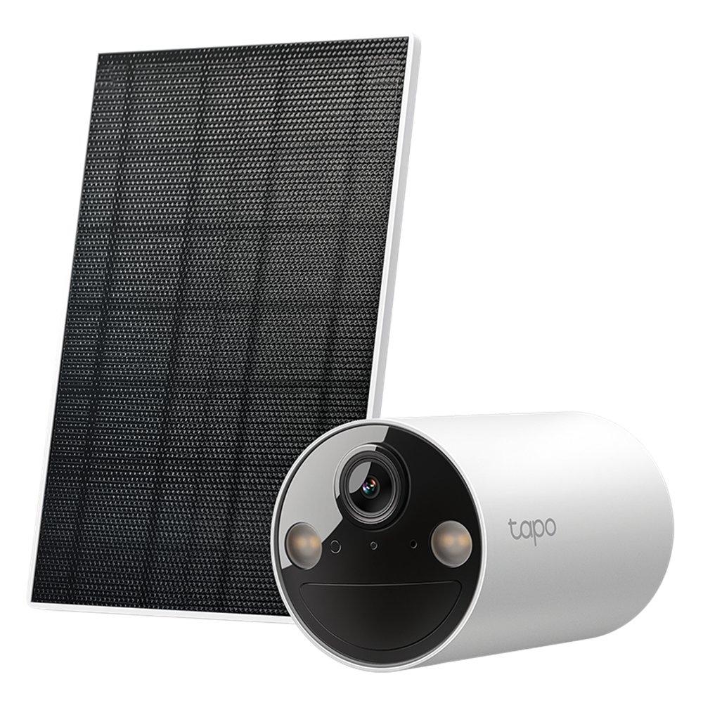 

Tp link tapo c410 solar powered security camera kit - white