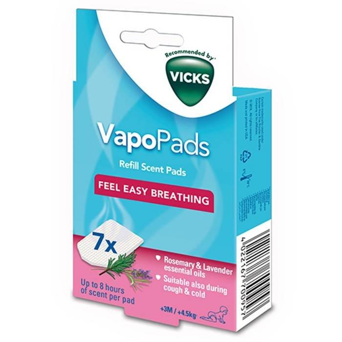 

Vicks vapopads rosemary & lavender for humidifier- vbr7e