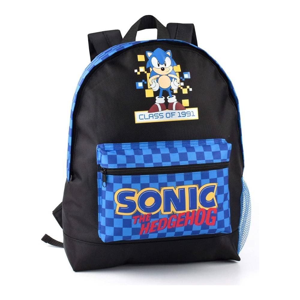 

Vanilla underground sonic the hedgehog game print backpack, a53782 - black/blue