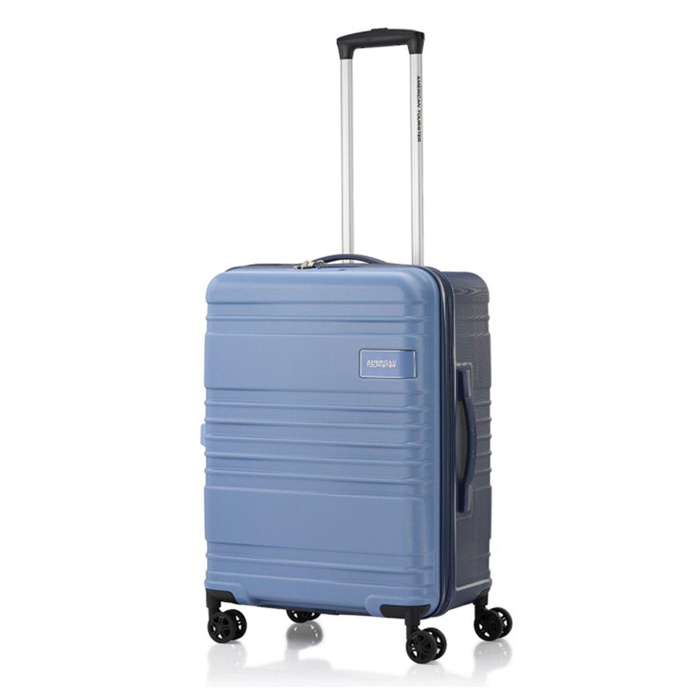 

American tourister skylette 68cm hard luggage, qv4x61008 – navy/blue