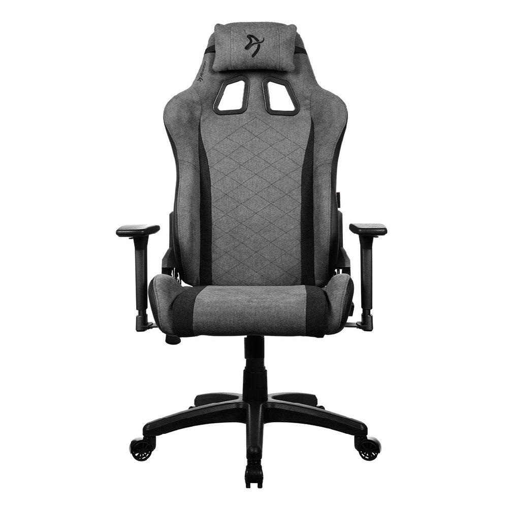 

Arozzi avanti soft fabric gaming chair, avanti-sfb-ash - ash
