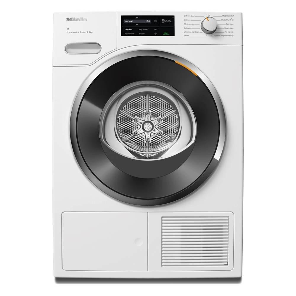 

Miele front load heat pump tumble dryer, wifi - miele@home, 9kg, twl 780 – white