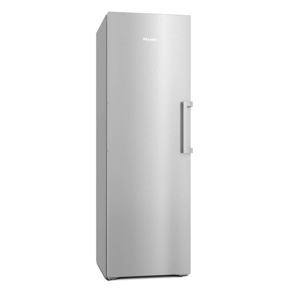 

Miele upright free standing 278l freezer, 9. 8cft, fns 4782 - silver