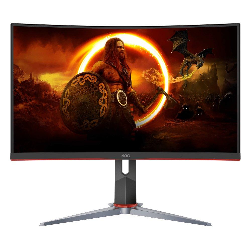 

Aoc 27" fhd 250hz curved gaming monitor, c27g2z2/89 - black