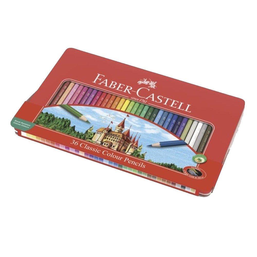 

Faber-castell classic color coloring pencils pack of 36, fci115846