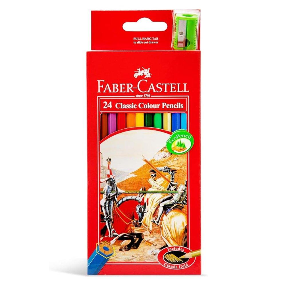 

Faber-castell classic color pencil, 24-pieces, fci115854 - multicolor