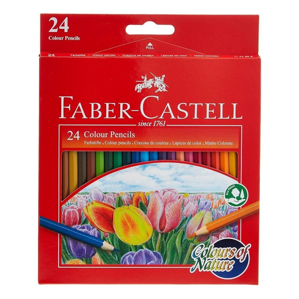 

Faber-castell colors of nature 24 pencils in a cardboard box, fci114426 – multicolor