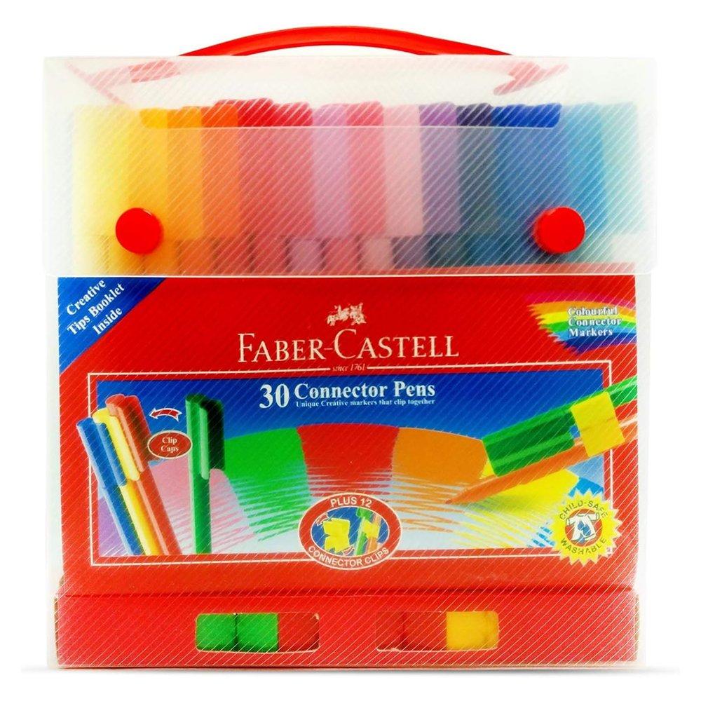 

Faber-castell felt pen 30 color in a case, fci155077 – multicolor