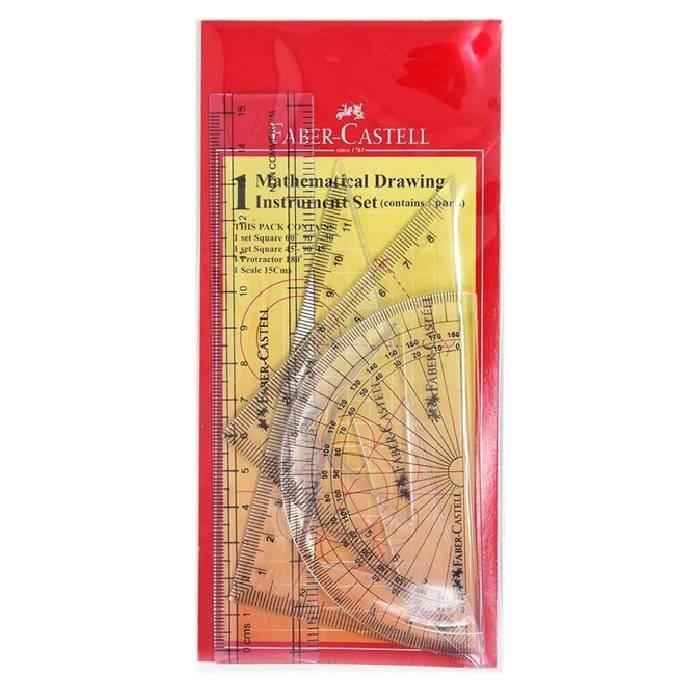 

Faber castell mathematical drawing instrument set - fcin163504