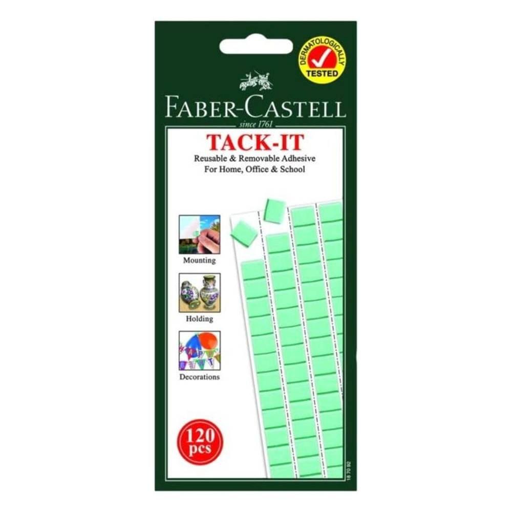 

Faber castell tack it reusable adhesives, 25pc, fcm187092- green