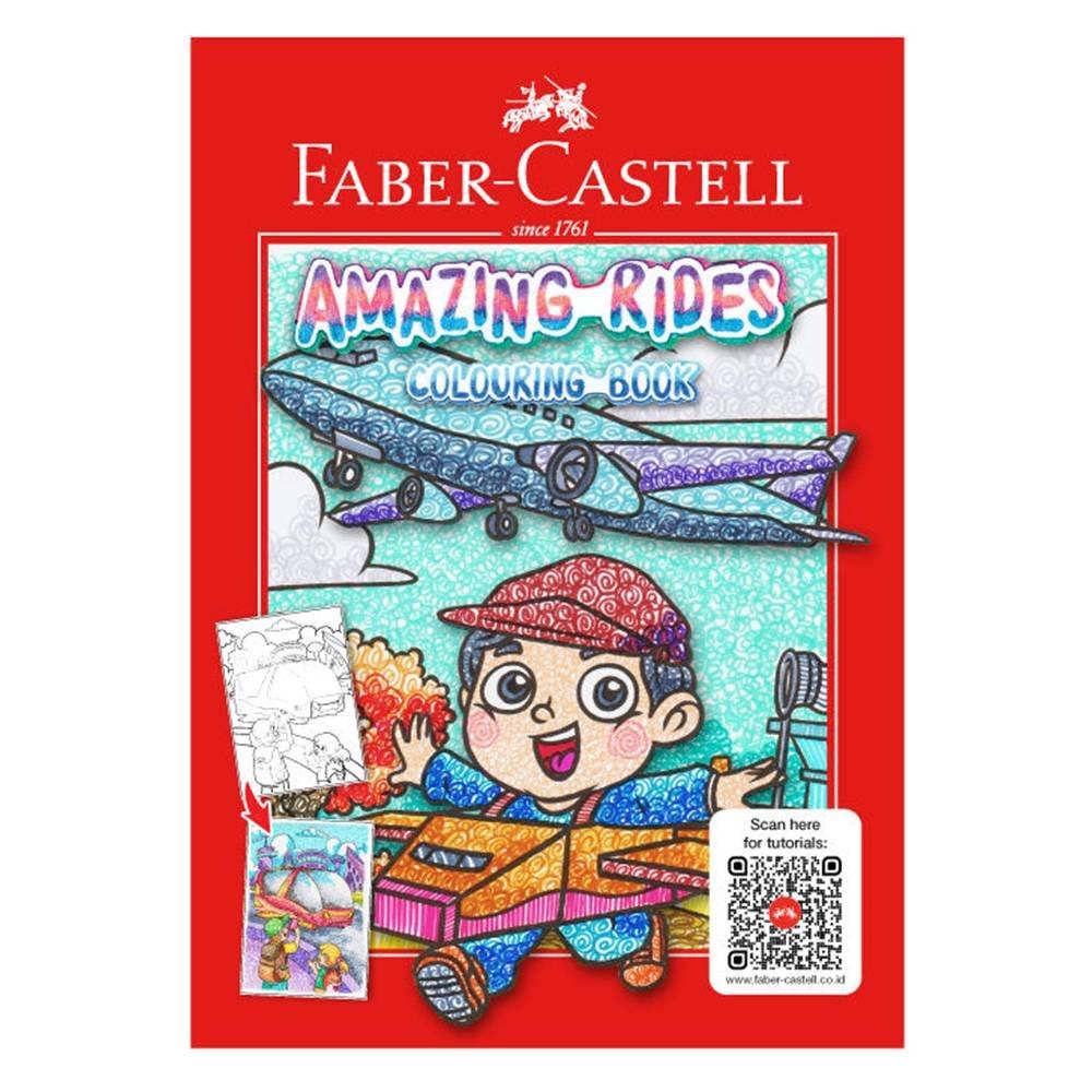 

Faber castell creative coloring book, fci104025- multicolor