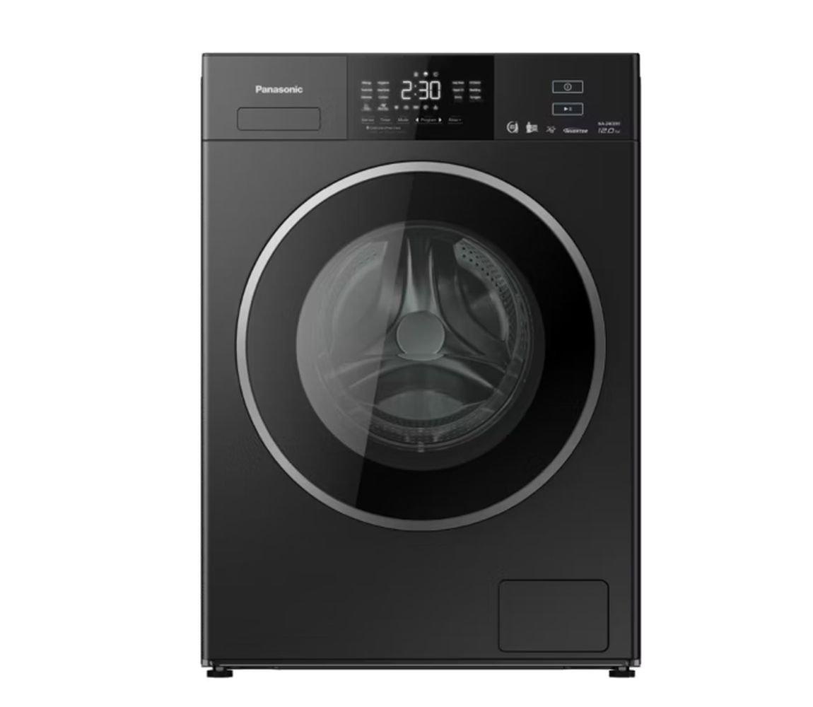 

Panasonic front load washer, 12kg washing capacity, na-24cer1bkw - black