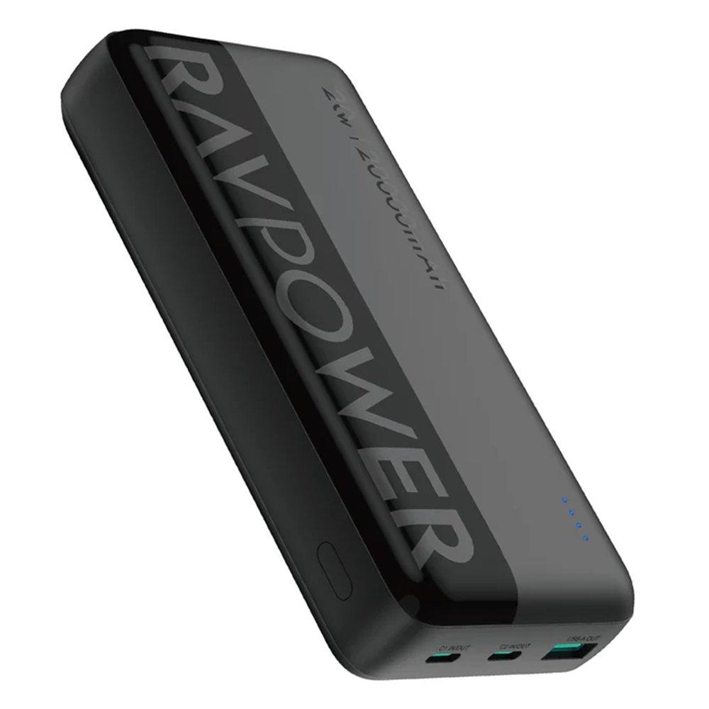 

Ravpower pioneer 20000mah 20w power bank, rp-pb1229 - black
