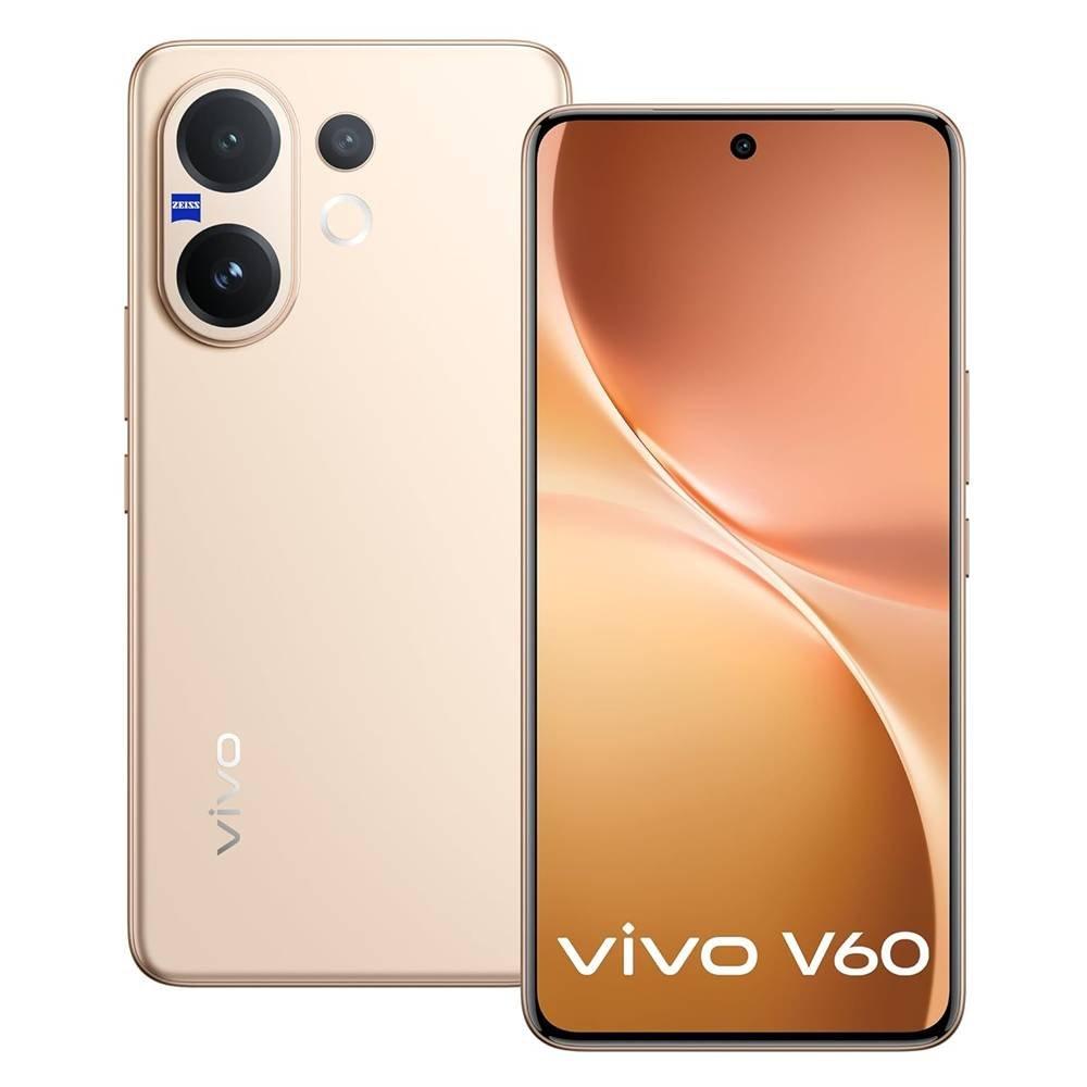 

Vivo v60 5g phone, 6. 7”, 12gb ram, 256gb - gold