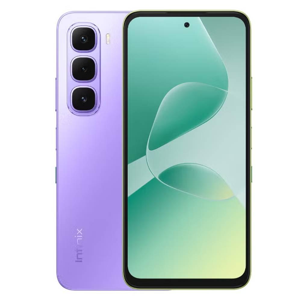 

Infinix hot 60i smart phone, 6. 7-inches, 4 gb ram, 128gb - purple