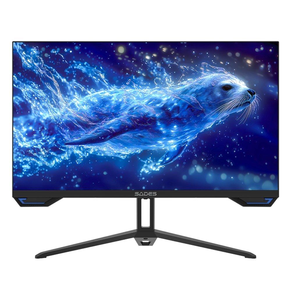 

Sades sl-sealion pro 27" fhd ips flat gaming monitor, sa-f04f27b - black