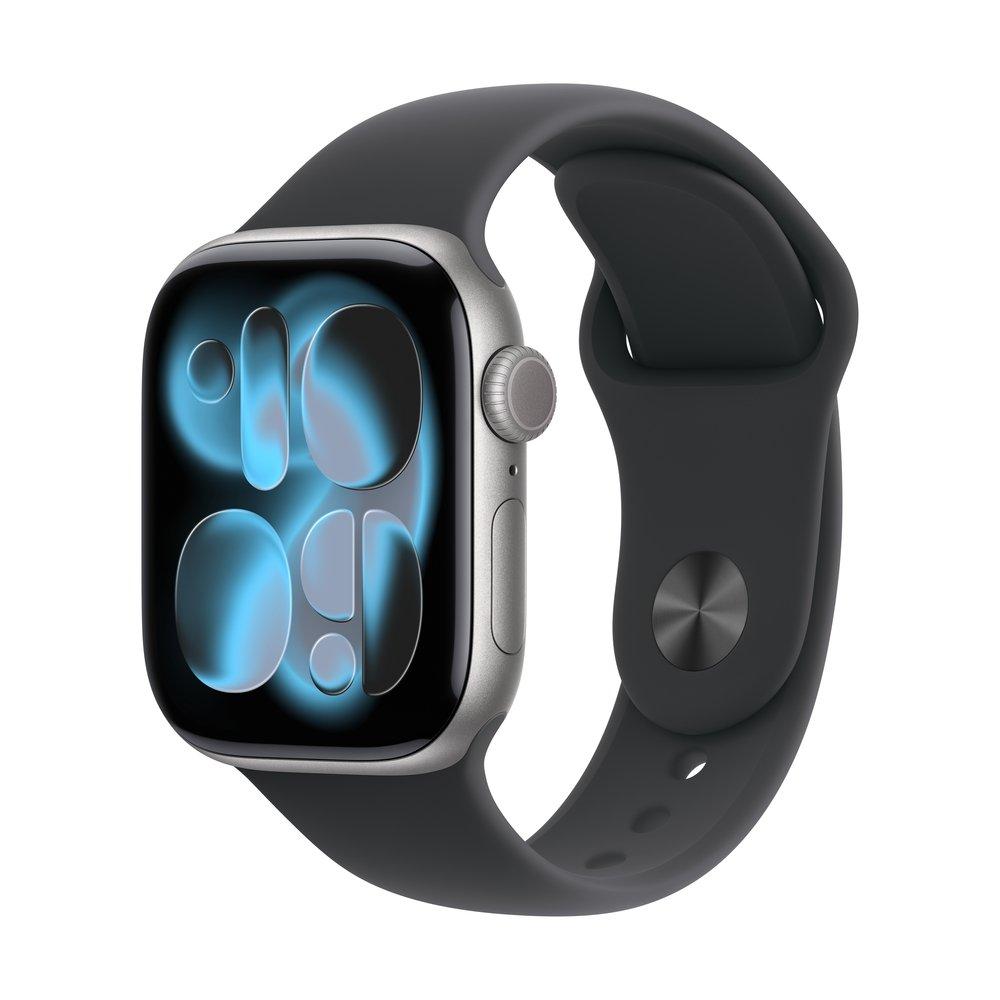 

Pre-order apple watch series 11 gps + cellular 46mm space grey aluminium case with blac...