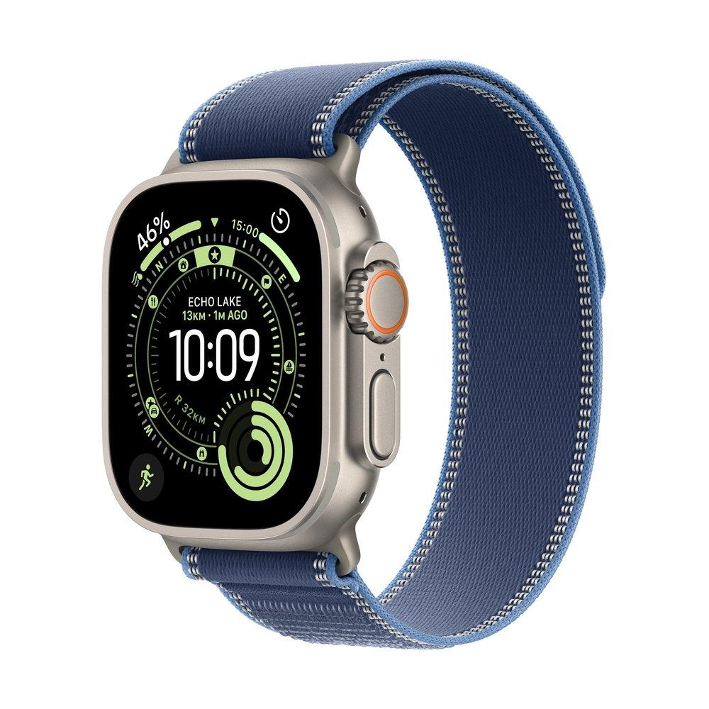 

Pre-order apple watch ultra 3 gps + cellular 49mm natural titanium case with blue/brigh...