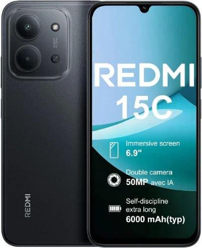 

Xiaomi redmi 15c phone 6. 9-inch 8gb ram 256gb – black