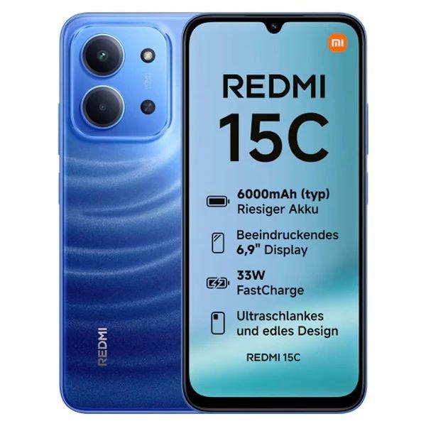 

Xiaomi redmi 15c phone 6. 9-inch 8gb ram 256gb –blue
