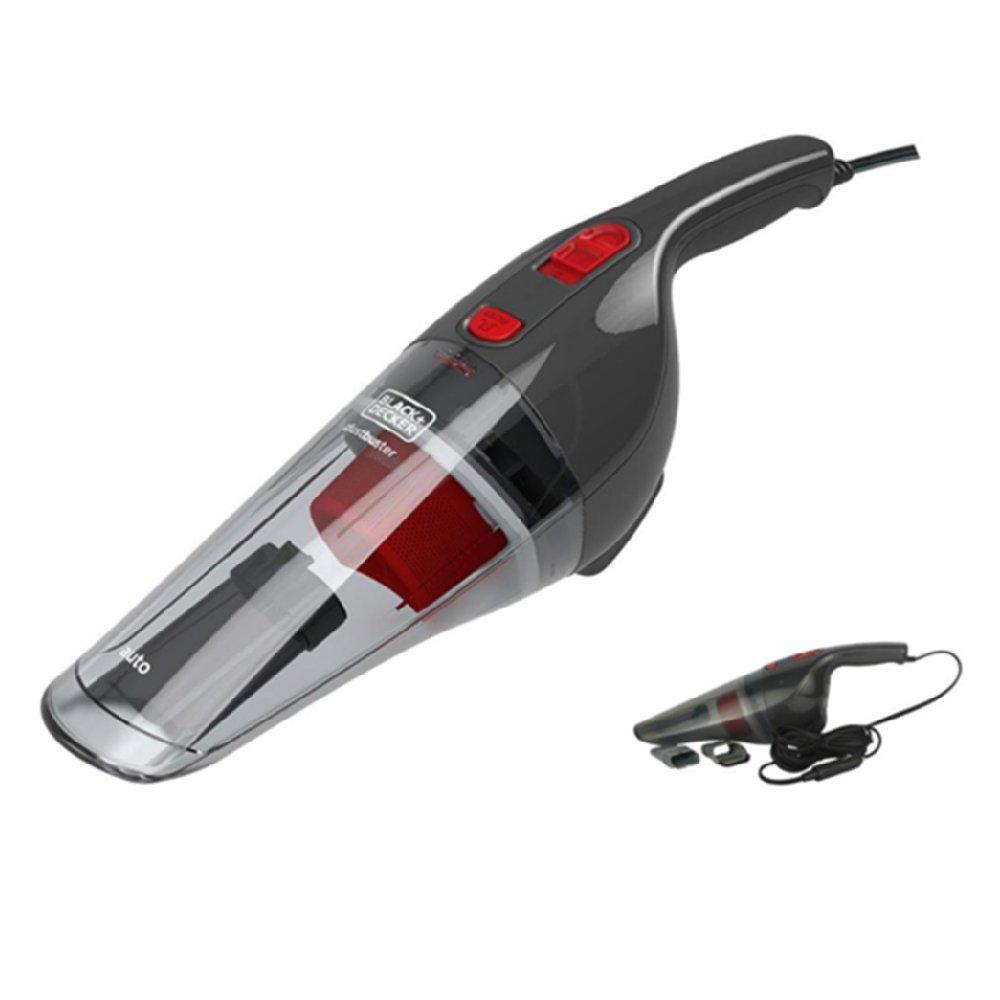 

Black+decker auto dustbuster handheld vacuum cleaner, 90w, 0. 38l, nv1200av-b5 - grey