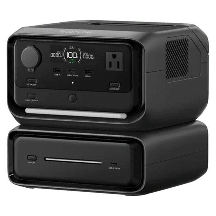 

Ecoflow river 3 max 1200w portable power station, efrvr3max-uk-cbox – black