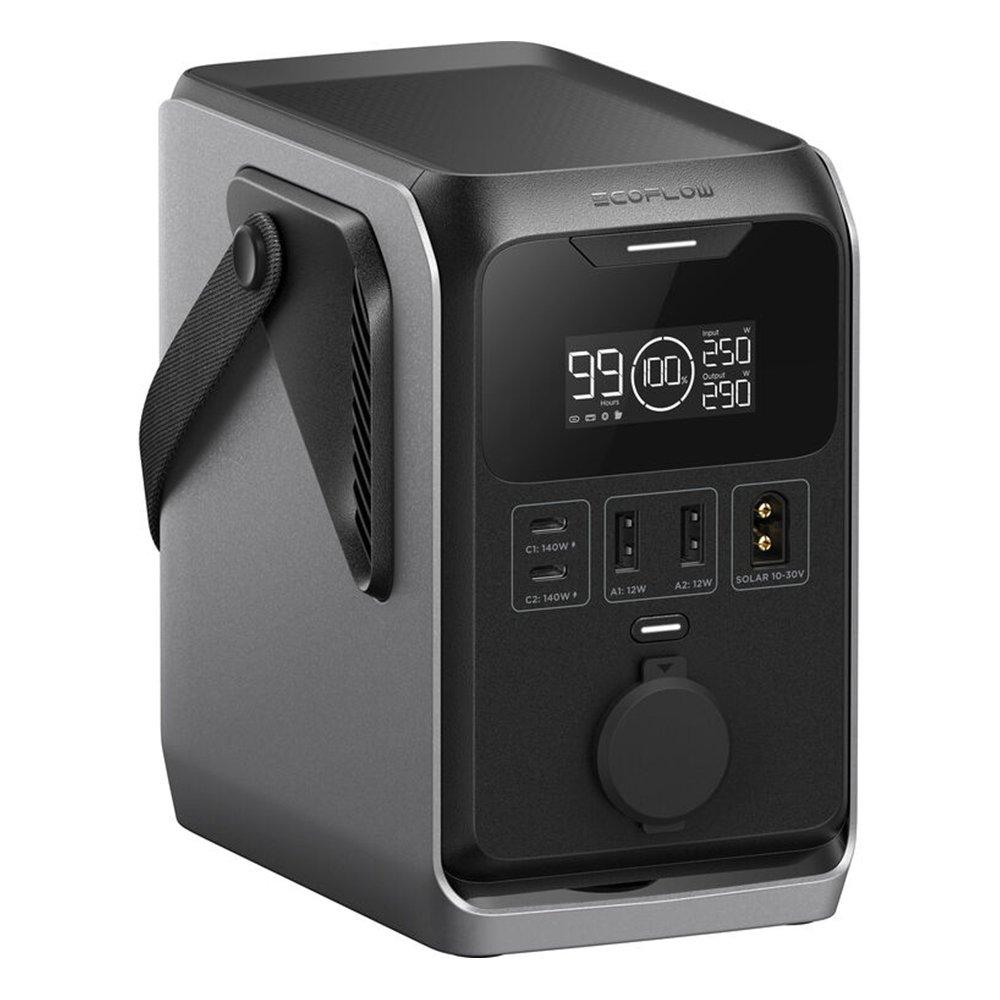 

Ecoflow trail 300 dc portable power station, 90k, ef-trail300-n - black / silver