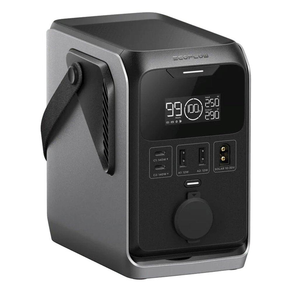 

Ecoflow trail 200 dc portable power station, 60k, ef-trail200-n - black / silver