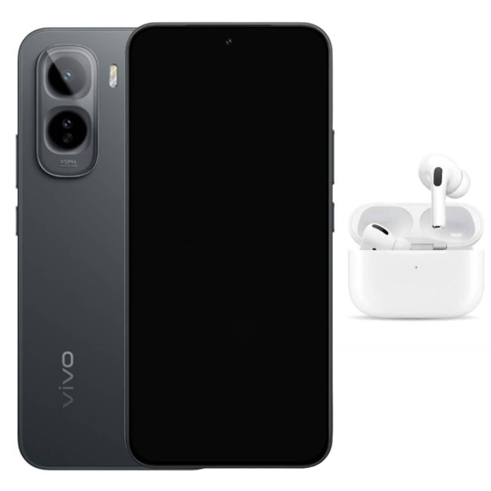 Vivo T5 Pro 5G Phone, Snapdragon 7s Gen 4, 12GB RAM, 256GB Storage, 6.83-Inch - Cosmic Black
