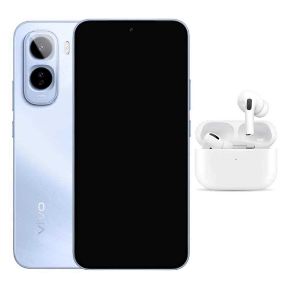 Vivo T5 Pro 5G Phone, Snapdragon 7s Gen 4, 12GB RAM, 256GB Storage, 6.83-Inch - Glacier Blue