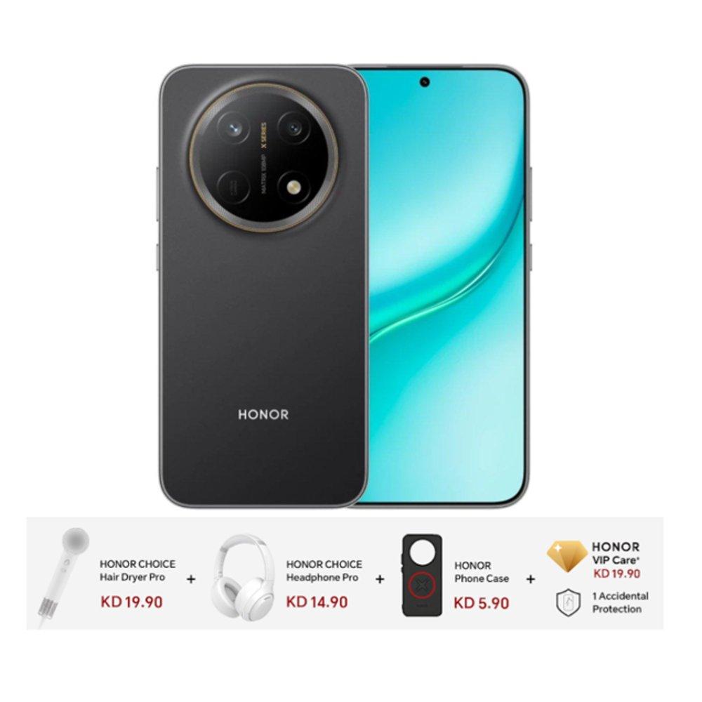 Pre-Order Honor X9E Pro 5G Phone, Qualcomm Snapdragon 6 Gen 5, 8GB RAM, 256GB, 6.8 Inch - Black