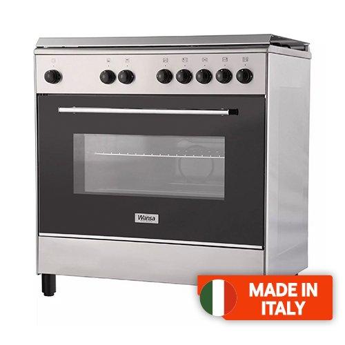 Wansa 80x50 Gas Cooker + Lagermania 80cm Cooker Head Xcite