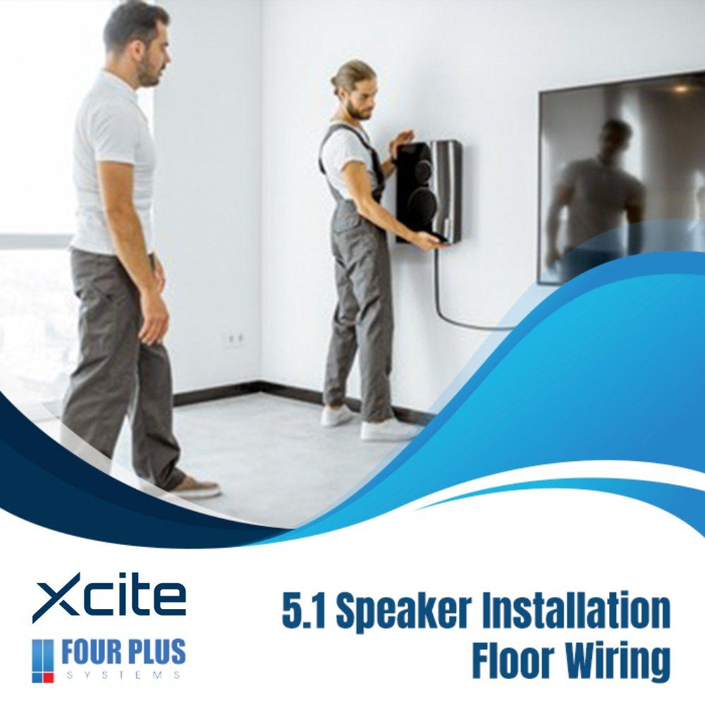 

5. 1 speaker installation service floor wiring