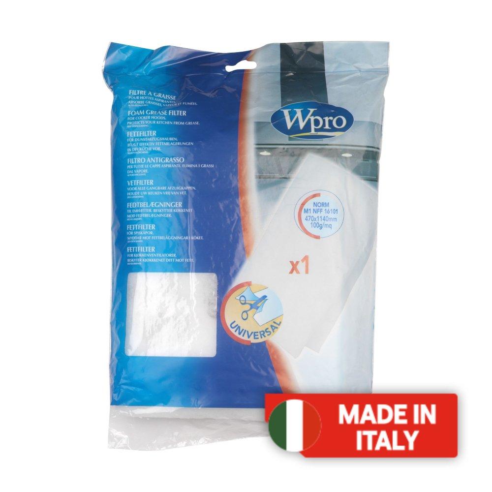 

Wpro universal grease filter for cooker hoods (uff100/ugf008)