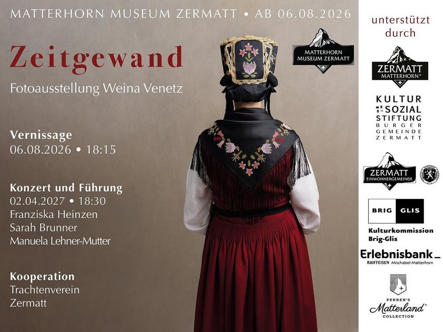 Zeitgewand: Fotoausstellung Weina Venetz