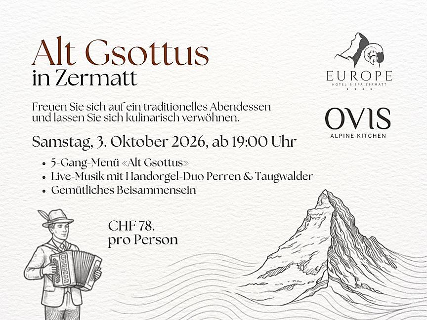 Alt Gsottus in Zermatt