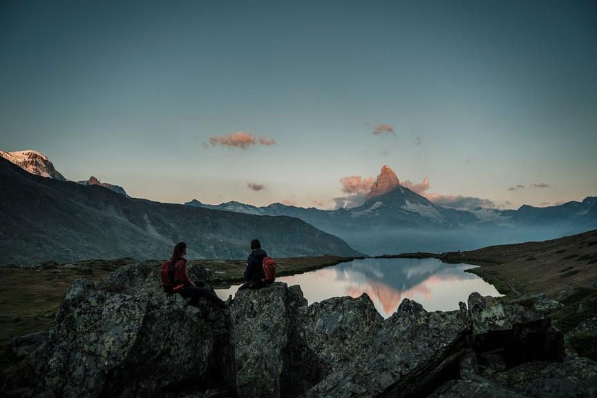Sonnenaufgang am Matterhorn