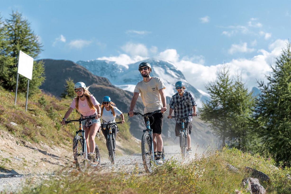 Kickbike ab Sunnegga