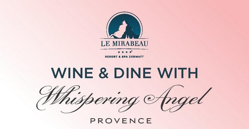 Wine & Dine with Whispering Angel