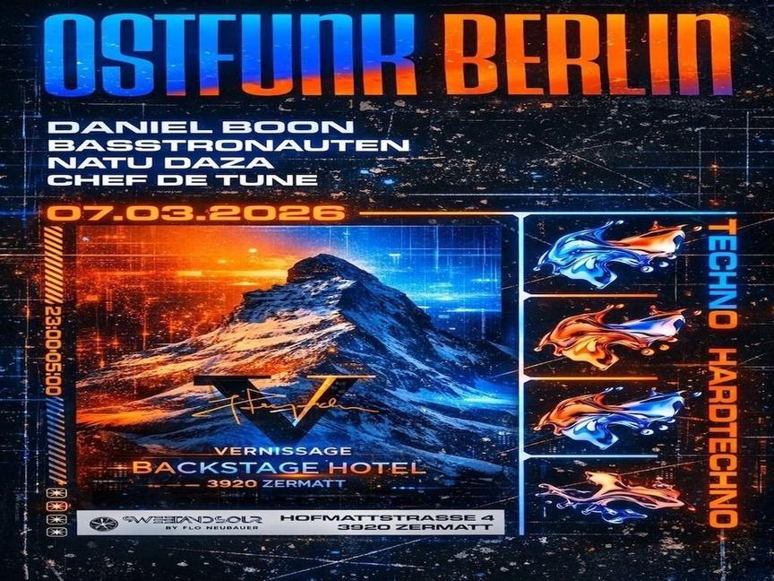 OSTFUNK BERLIN TECHNO PARTY