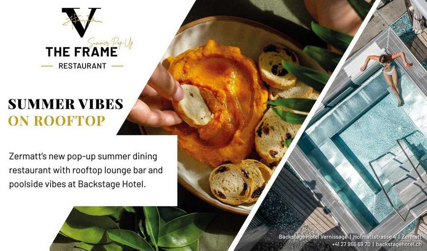 THE FRAME Pop up & Rooftop Bar