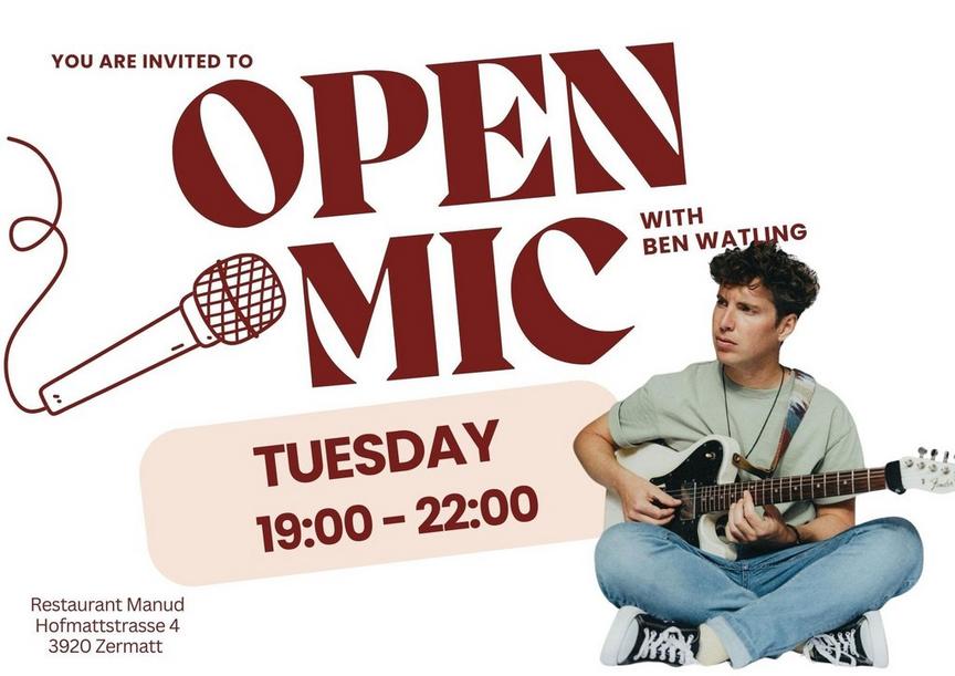 Open Mic @ Manud